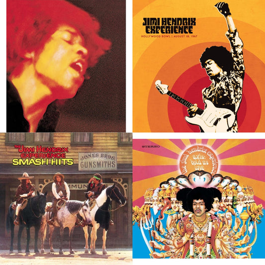 Jimi Experience Hendrix - Jimi Hendrix Experience: Live At The Hollywood Bowl: August 18, 1967 & Axis: Bold As Love (180G) & Electric Ladyland (180G) & Smash Hits (150G LP Vinyl/Original Poster Reproduction)