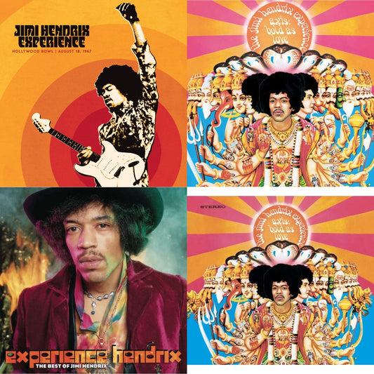 Jimi Experience Hendrix - Jimi Hendrix Experience: Live At The Hollywood Bowl: August 18, 1967 & Axis: Bold As Love (180G) & Axis: Bold As Love (Mono) (180G) & Experience Hendrix: Best Of Jimi Hendrix (2LP/150G)