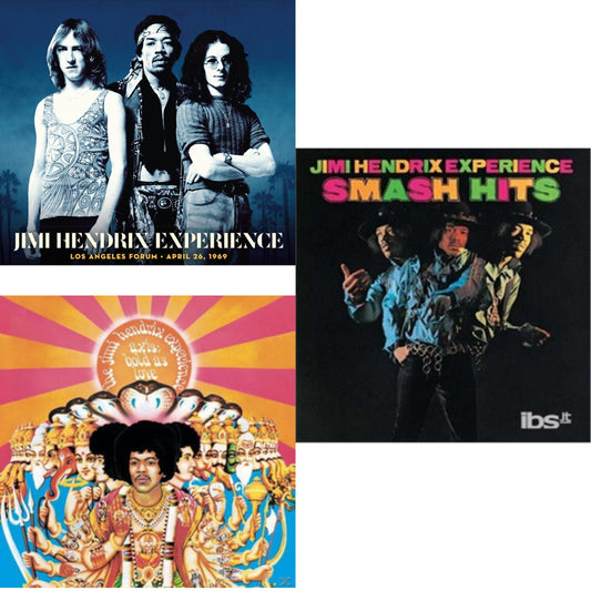 Jimi Experience Hendrix - Los Angeles Forum (April 26, 1969) (Digi Pack) & Axis: Bold As Love & Smash Hits - CD Bundle