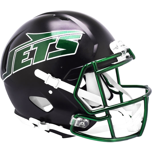 NEW YORK JETS Riddell 2024 On-Field Alternate 1 Speed Authentic Full Size Football Helmet