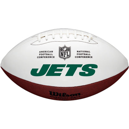 New York Jets Embroidered Logo Autograph Edition Football