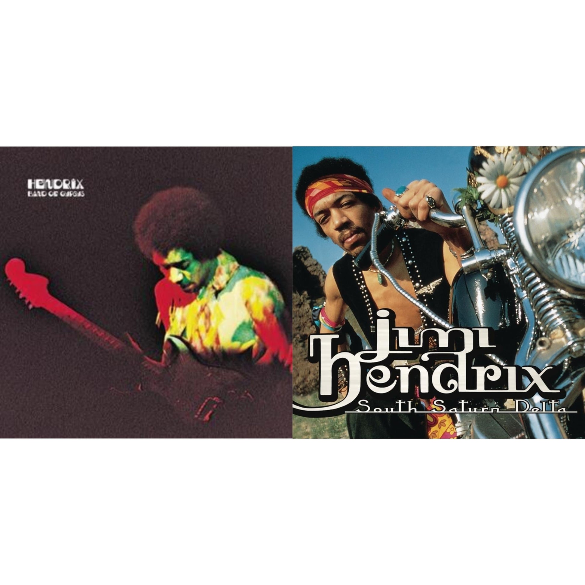 Jimi Hendrix - Band Of Gypsys & South Saturn Delta - CD Bundle