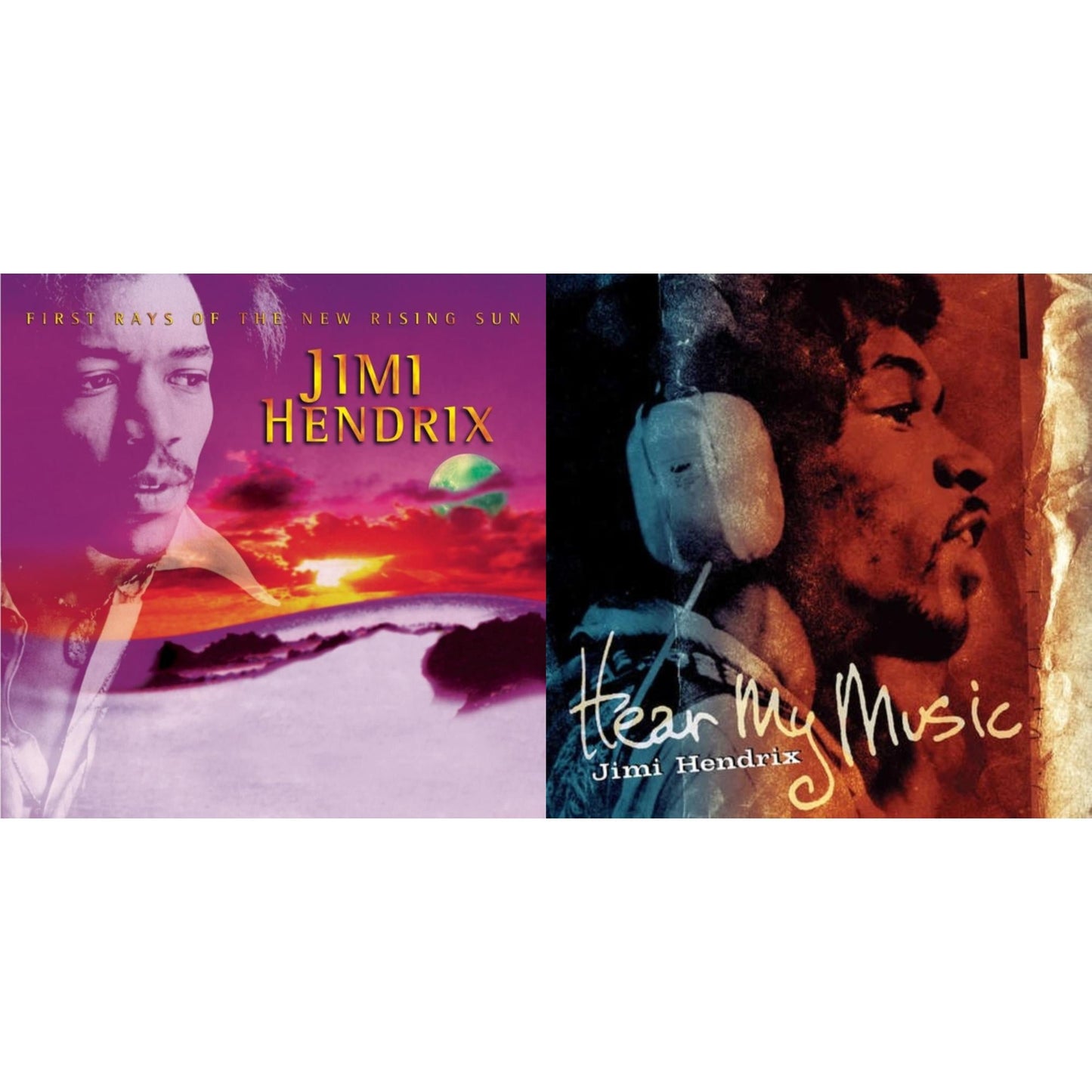 Jimi Hendrix - First Rays Of The New Rising Sun (2LP/150G) & Hear My Music (2LP/Gatefold) (180G)
