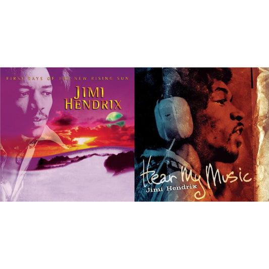 Jimi Hendrix - First Rays Of The New Rising Sun (2LP/150G) & Hear My Music (2LP/Gatefold) (180G)
