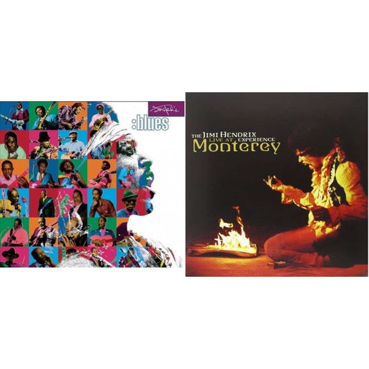 Jimi Hendrix - Blues (2LP/180G/Gatefold) & Live At Monterey (180G)