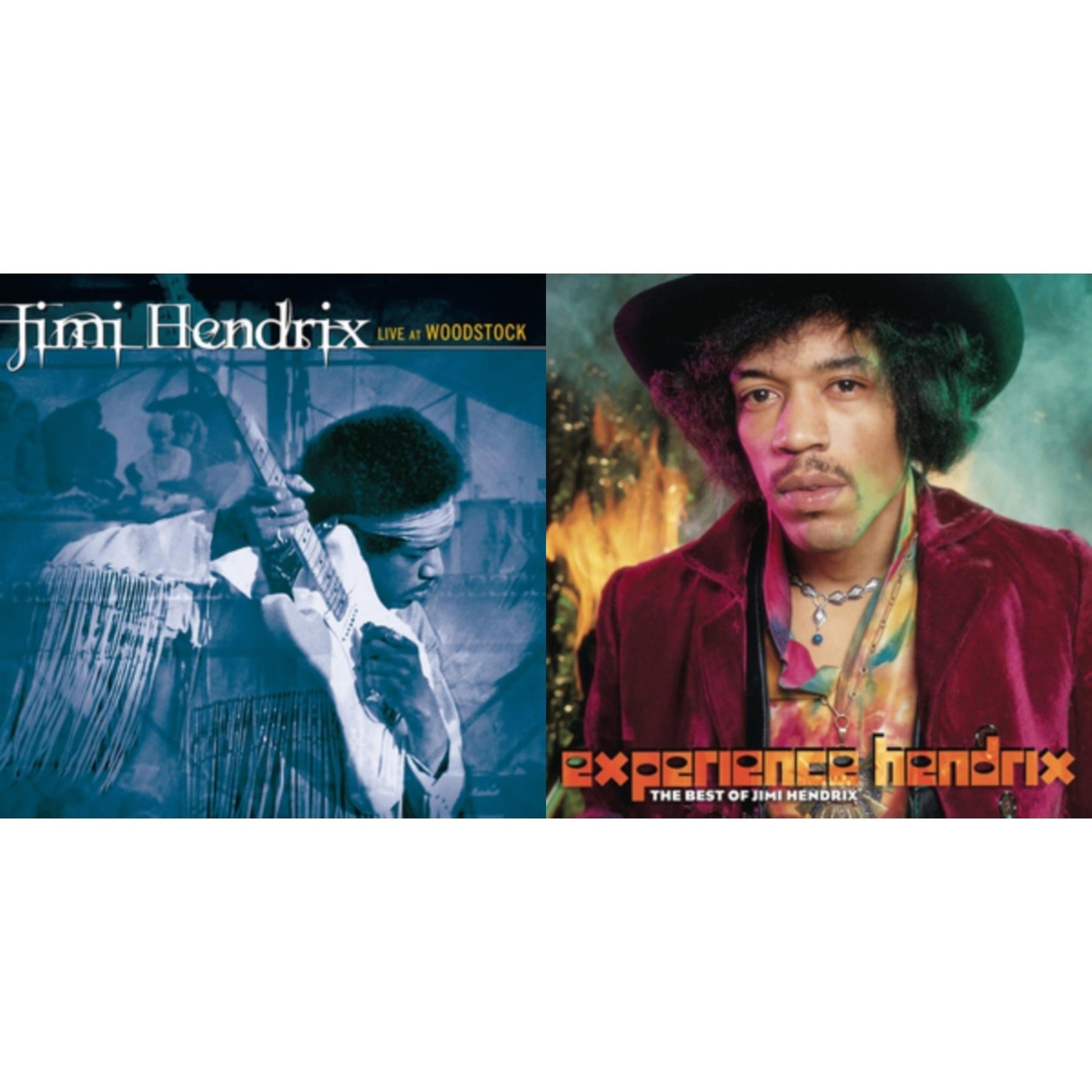 Jimi Hendrix - Live At Woodstock & Experience Hendrix: Best Of Jimi Hendrix - CD Bundle