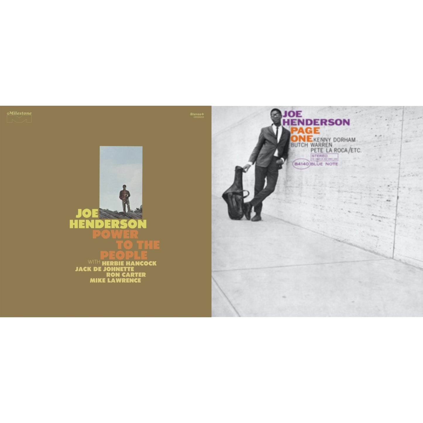Joe Henderson - Page One (Blue Note Classic LP Vinyl Edition) & Power To The People (Jazz Dispensary Top Shelf Series)