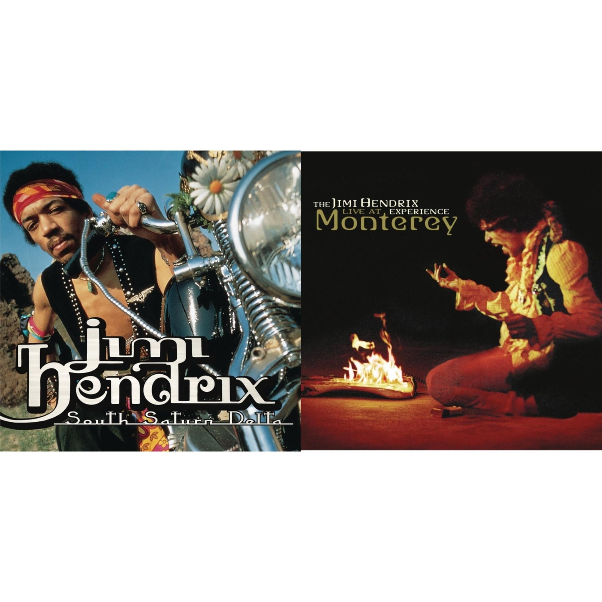 Jimi Hendrix - South Saturn Delta & Live At Monterey - CD Bundle