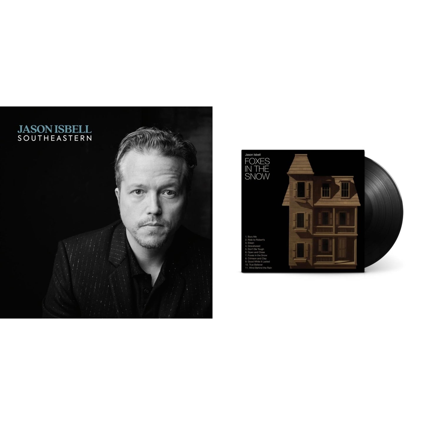 Jason Isbell - Southeastern (10 Year Anniversary Edition) & Foxes In The Snow - LP Vinyl Bundle