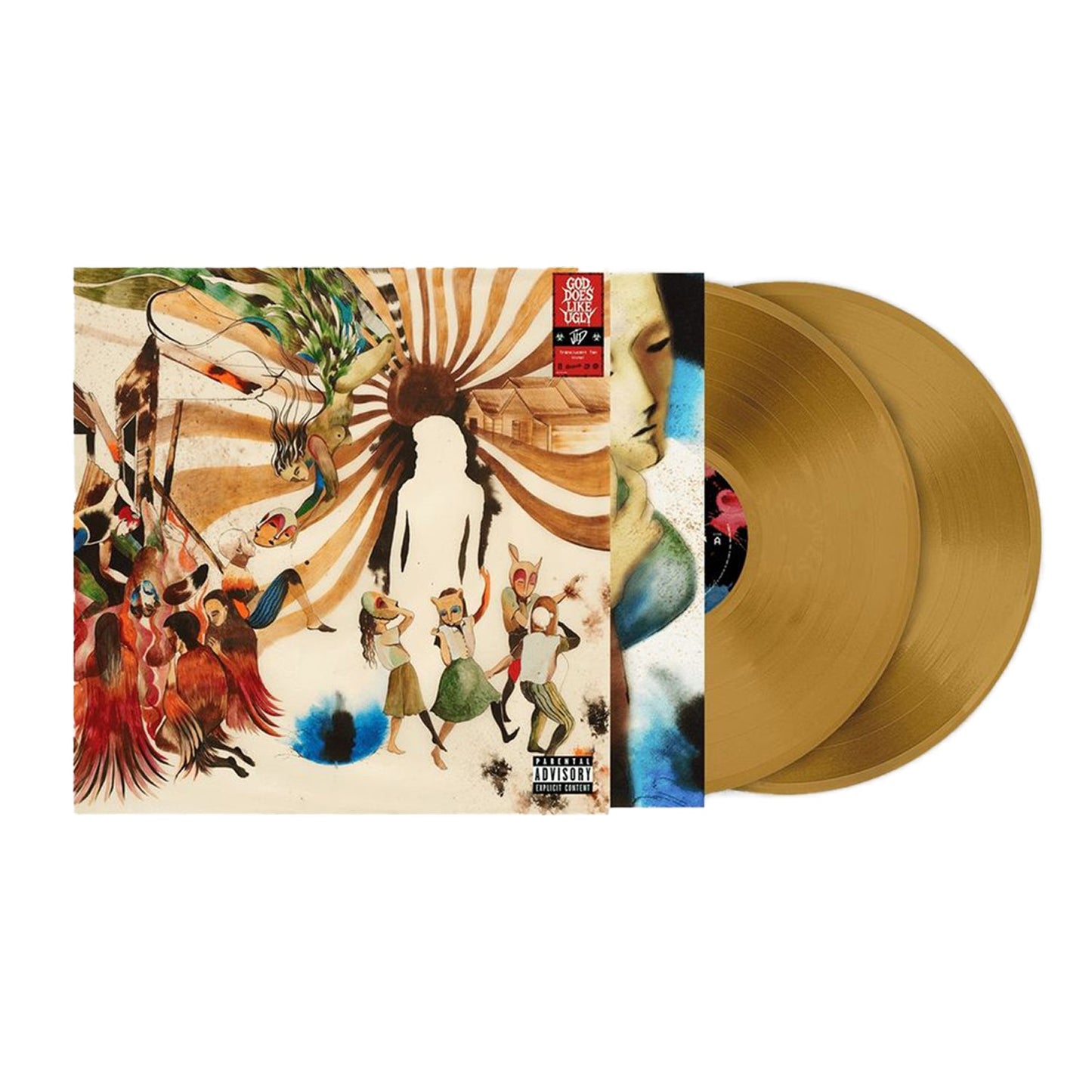 JID feat. 21 Savage and Baby Tate - God Does Like Ugly [2LP Tan] Vinyl Record