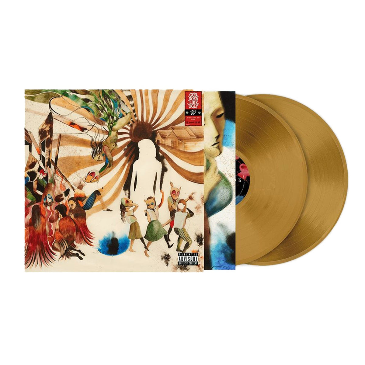 JID feat. 21 Savage and Baby Tate - God Does Like Ugly [2LP Tan] Vinyl Record