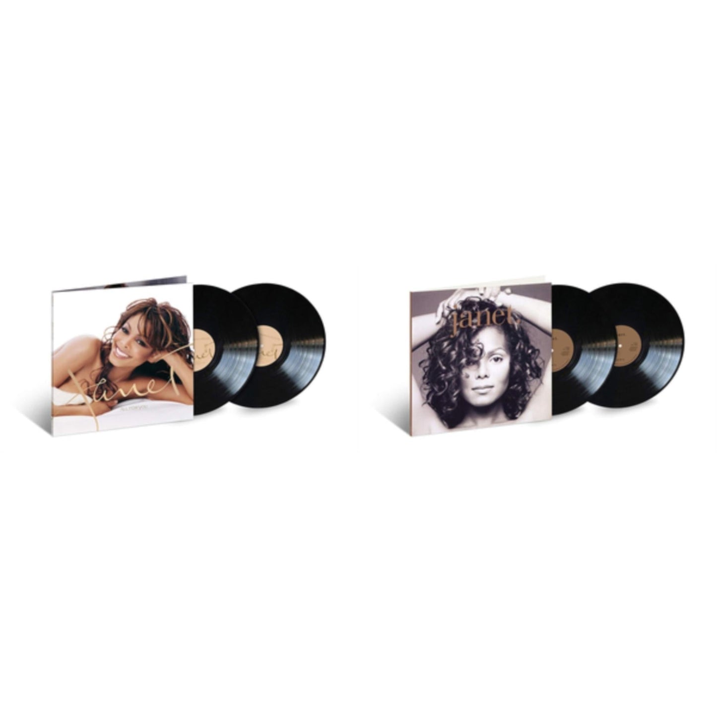 Janet Jackson - All For You (2 LP) & Janet. (2 LP)