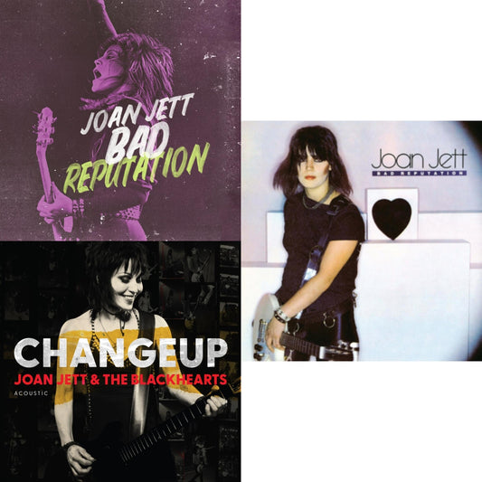 Joan Jett - Bad Reputation Ost (150G) & Bad Reputation (150G/Dl Insert) & Changeup (2LP)