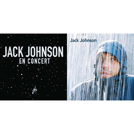 Jack Johnson - En Concert & Brushfire Fairytales (High Def Edition/180G) - LP Vinyl Bundle