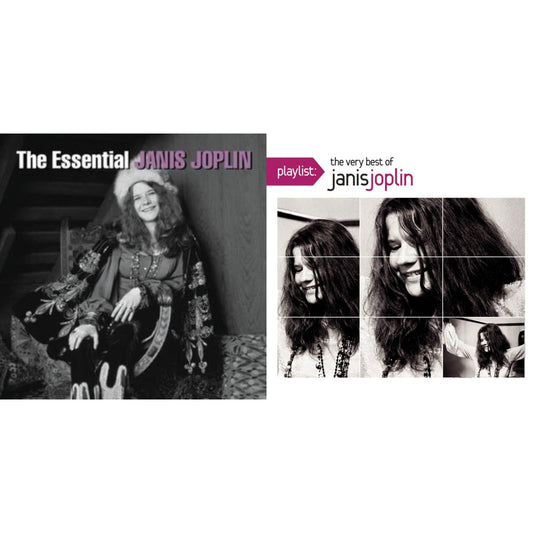 Janis Joplin - Essential Janis Joplin & Playlist: Very Best Of Janis Joplin - CD Bundle
