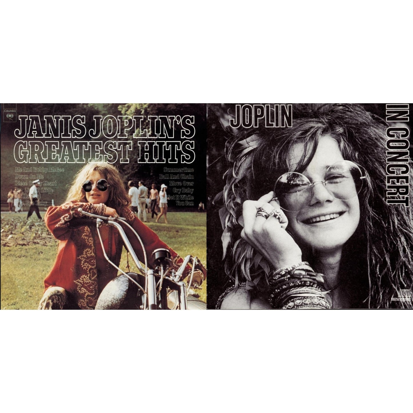 Janis Joplin - Greatest Hits & Joplin In Concert - CD Bundle