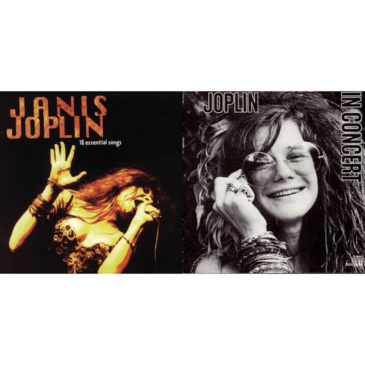 Janis Joplin - 18 Essential Songs & Joplin In Concert - CD Bundle