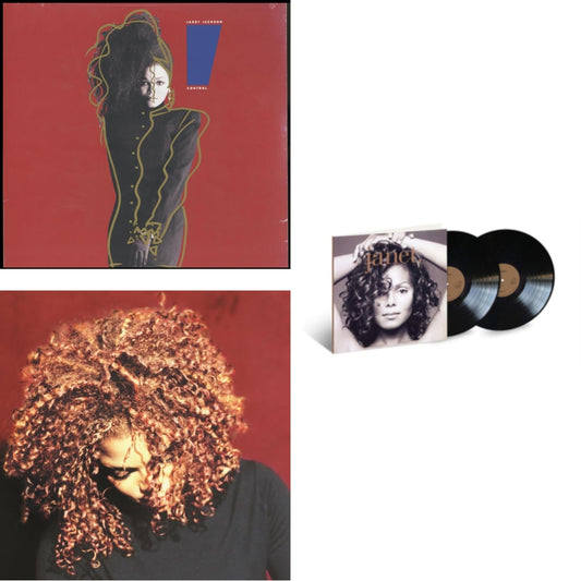 Janet Jackson - Control & Velvet Rope (2LP) & Janet. (2 LP)