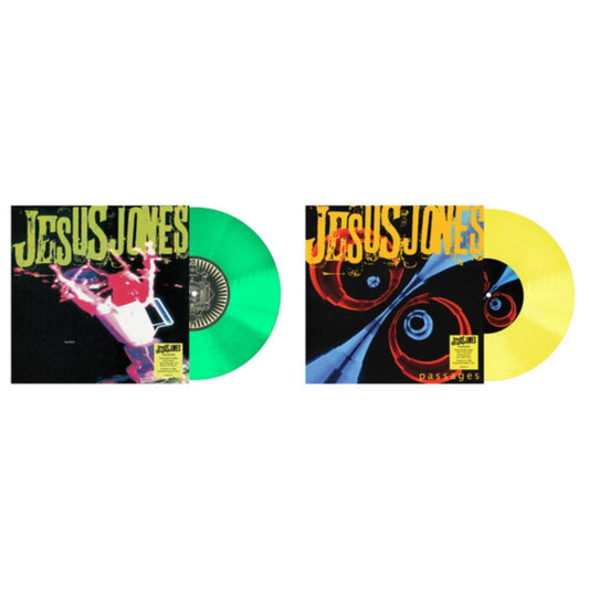 Jesus Jones - Liquidizer (Translucent Green LP Vinyl/140G) & Passages (Translucent Yellow LP Vinyl/140G)