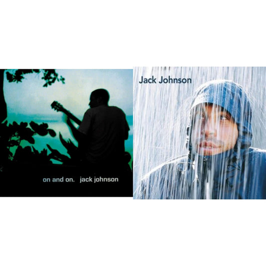 Jack Johnson - On & On & Brushfire Fairytales (High Def Edition/180G) - LP Vinyl Bundle