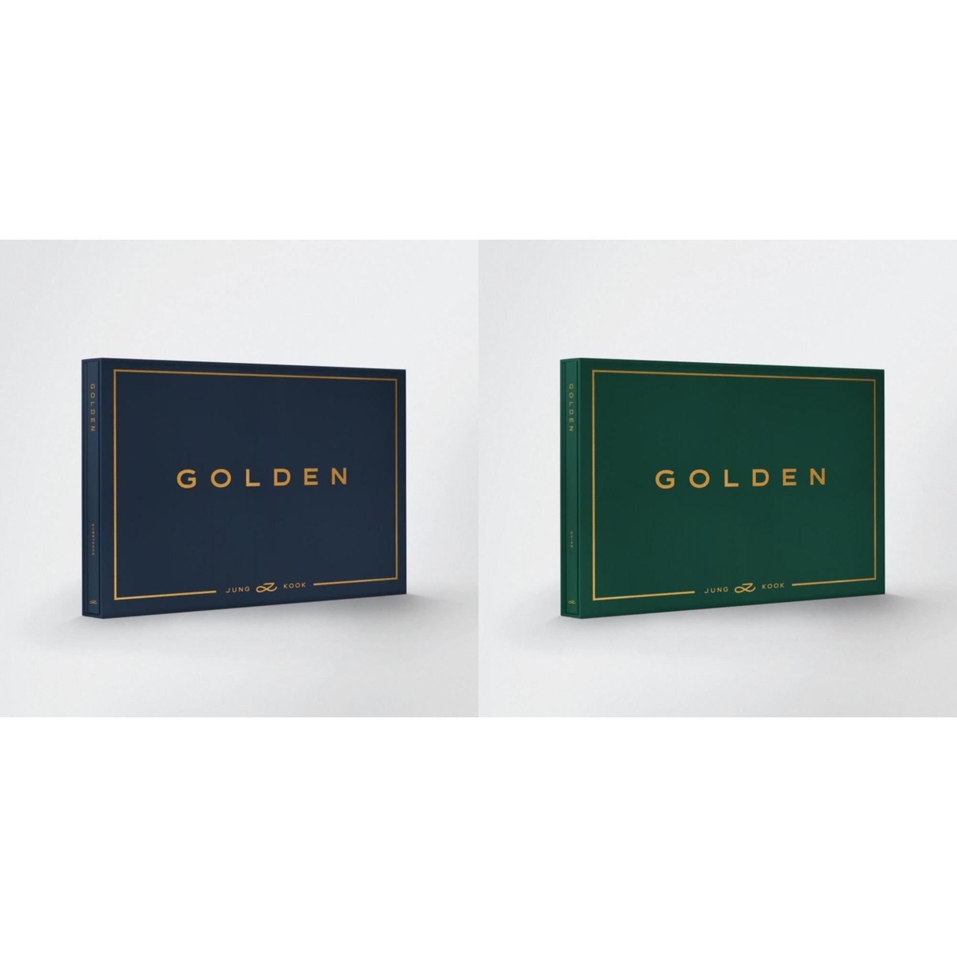 Jung Kook Bts - Golden (Solid) & Golden (Shine) - CD Bundle