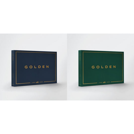 Jung Kook Bts - Golden (Solid) & Golden (Shine) - CD Bundle