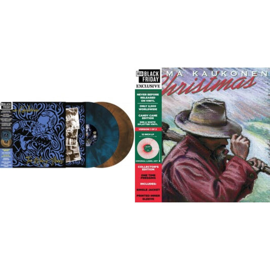 Jorma Kaukonen - Christmas… (Candy Cane Edition) & Too Many Years (Deluxe/1-Blue/Black/2-Brown/Black Smoke LP Vinyl) (Rsd)