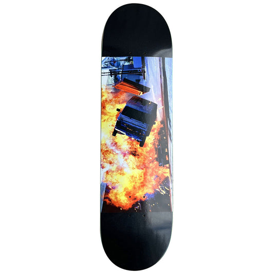 JK Industries Destruction Van Skateboard Deck - 8.5ƒ?? Metallic Black