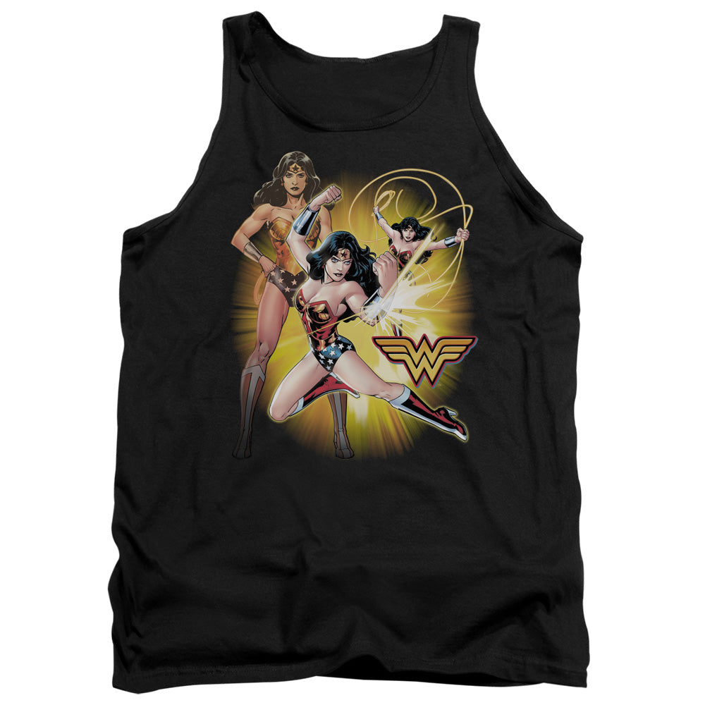 Justice League Wonder Woman Mens Tank Top Shirt Black