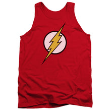 Load image into Gallery viewer, Justice League Flash Logo Mens Tank Top Shirt Red