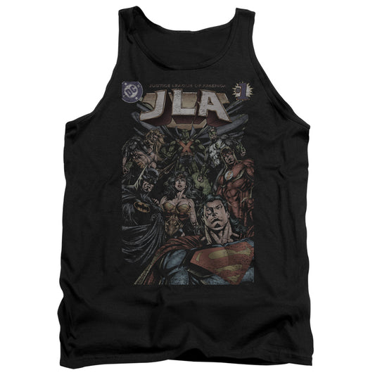 Justice League #1 Cover Mens Tank Top Shirt Black