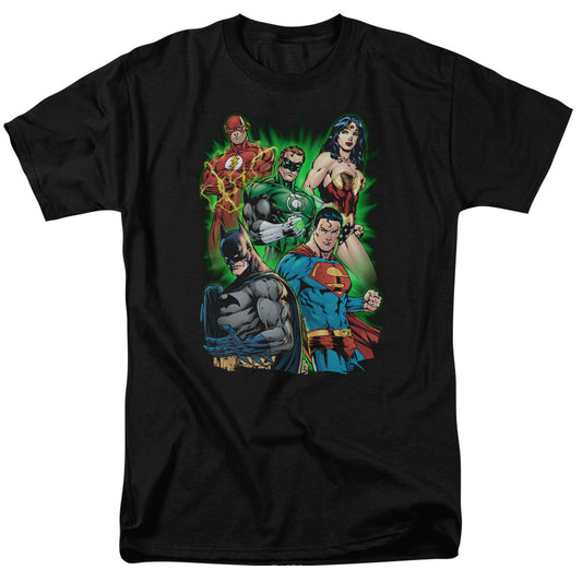 Justice League Of America Will Power Mens T Shirt Black