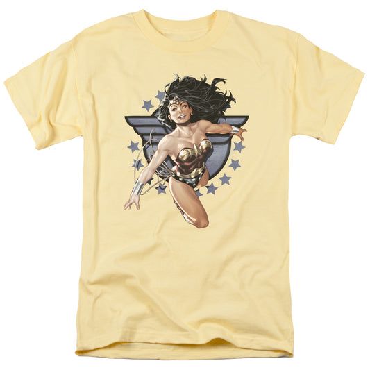 Justice League Of America Ww All Star Mens T Shirt Banana
