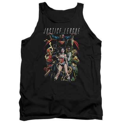 Justice League Dark Days Mens Tank Top Shirt Black