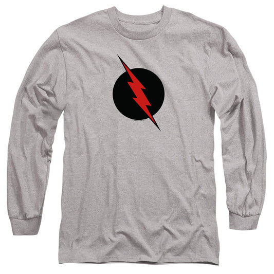 Jla Reverse Flash Mens Long Sleeve Shirt Athletic Heather