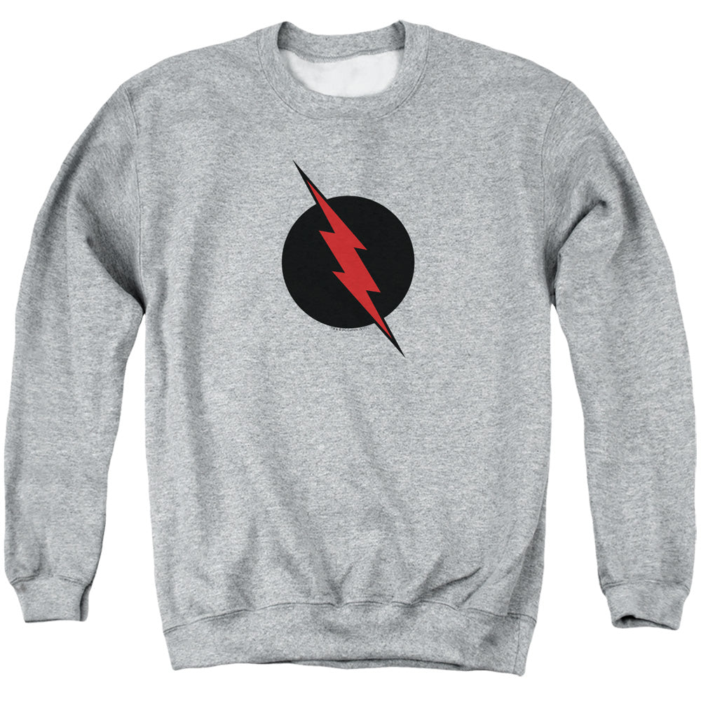 Jla Reverse Flash Mens Crewneck Sweatshirt Athletic Heather