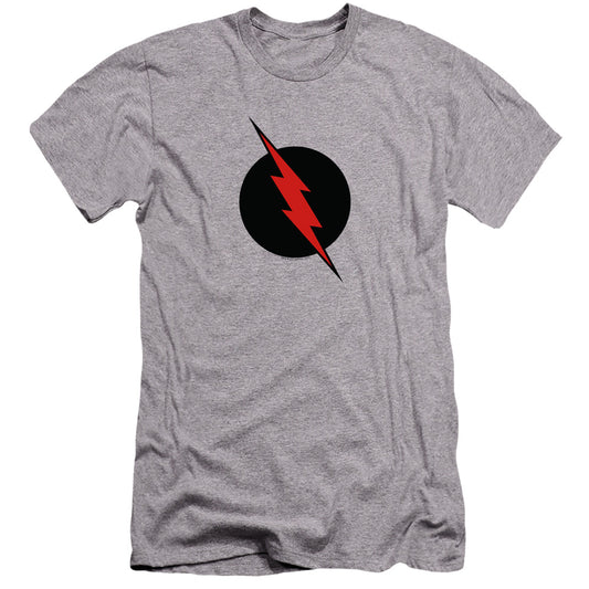 Jla Reverse Flash Hbo Premium Bella Canvas Slim Fit Mens T Shirt Athletic Heather