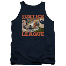 Load image into Gallery viewer, Justice League New Dawn Group Mens Tank Top Shirt Navy