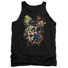 Load image into Gallery viewer, Justice League Battle Ready Mens Tank Top Shirt Black