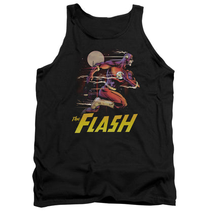 Justice League City Run Mens Tank Top Shirt Black