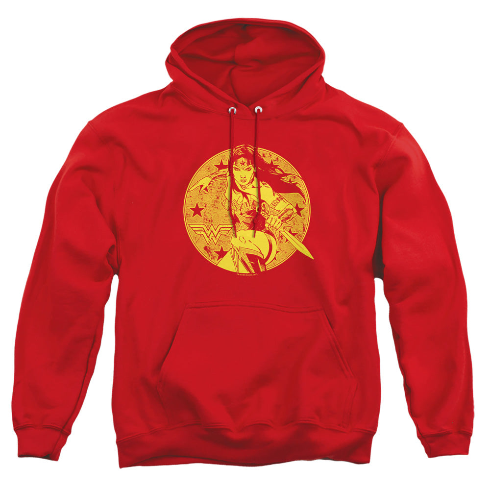 Justice League Of America Young Wonder Mens Hoodie Red Officially Licensed