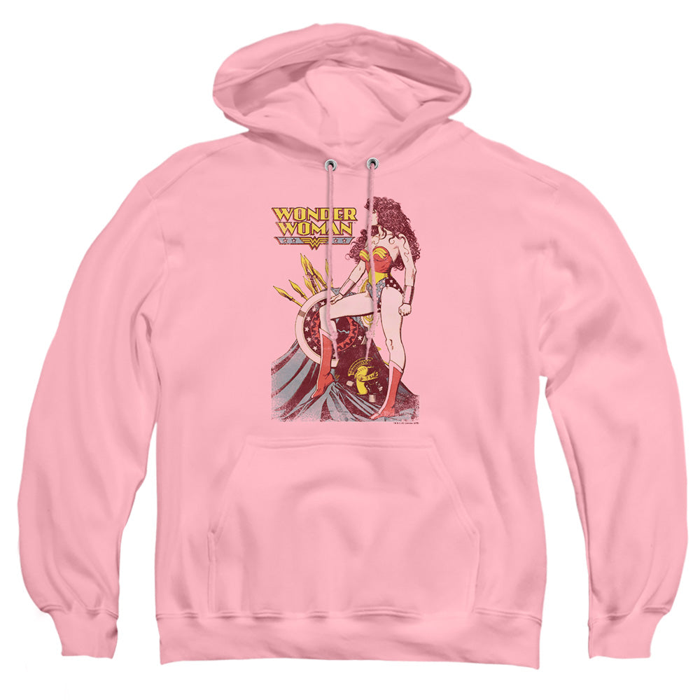 Justice League Of America Armament Mens Hoodie Pink Officially Licensed