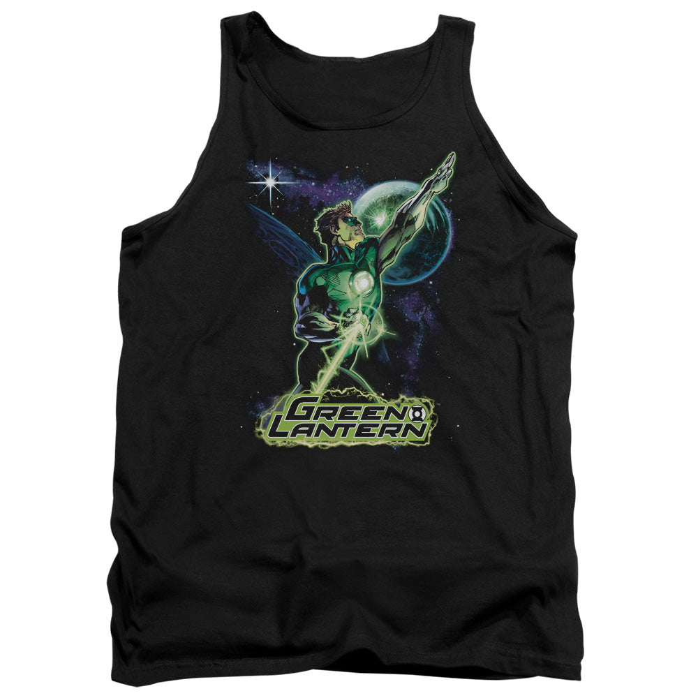 Justice League Assemble Hal Galaxy Mens Tank Top Shirt Black