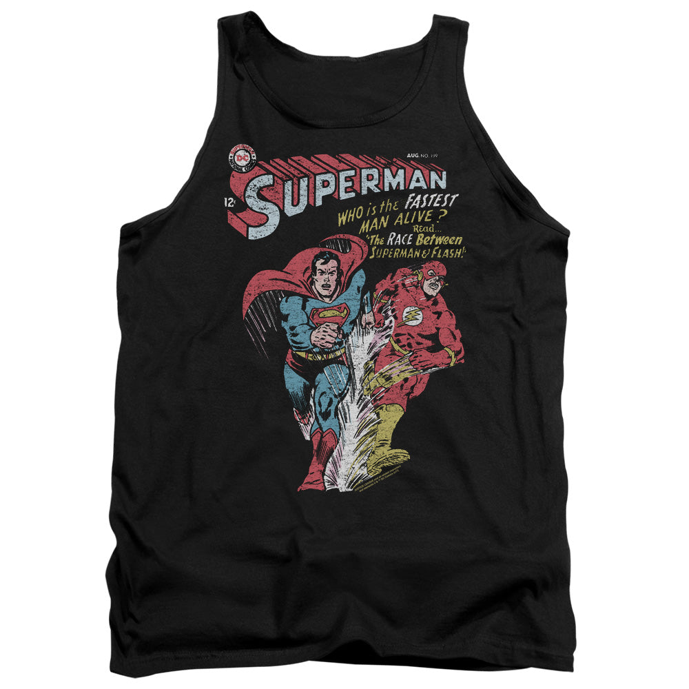 Justice League Assemble Fastest Mens Tank Top Shirt Black