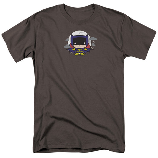 Justice League Of America Batgirl Chibi Mens T Shirt Charcoal