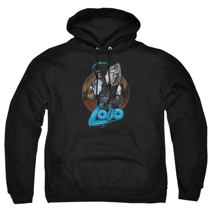 Justice League Of America Gut Rot Mens Hoodie Black Officially Licensed