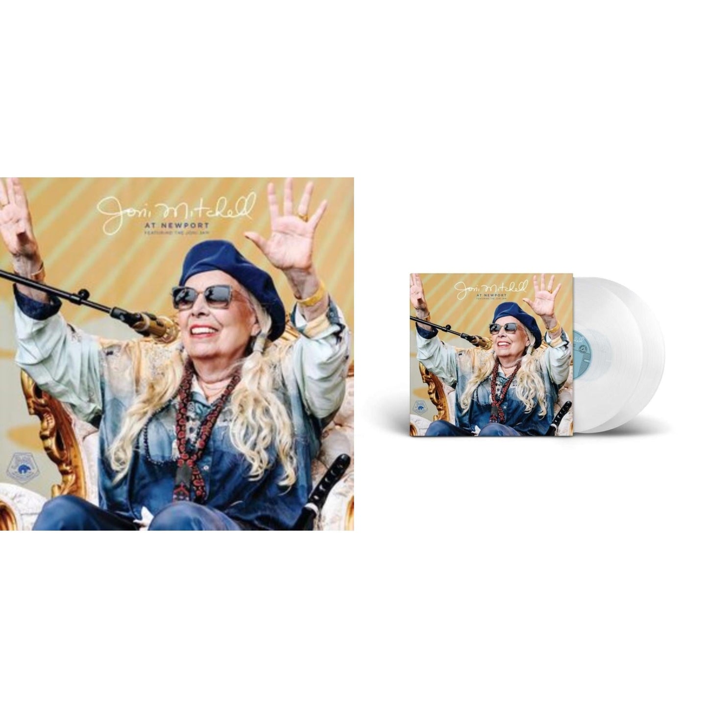 Joni Mitchell - At Newport (2LP/Clear Vinyl) & At Newport (2LP)