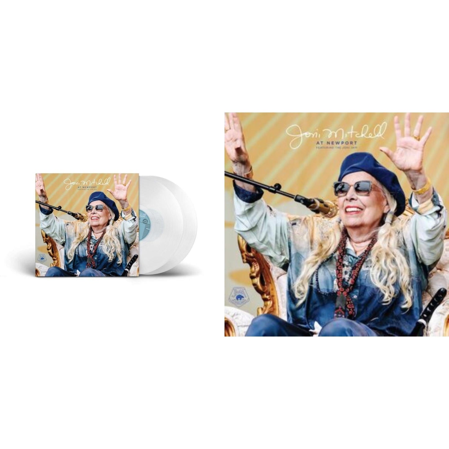 Joni Mitchell - At Newport (2LP/Clear Vinyl) & At Newport (2LP)
