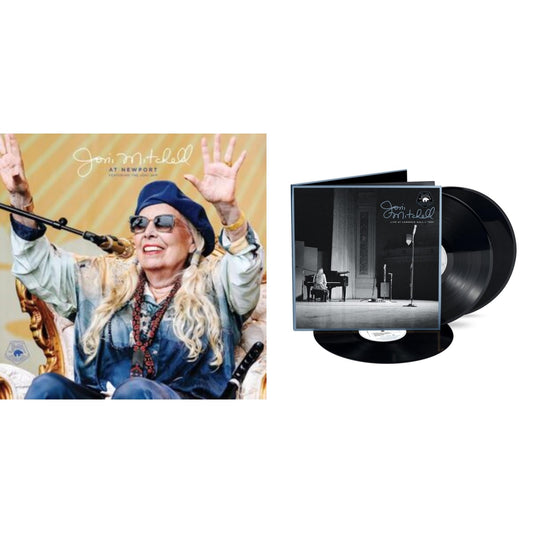 Joni Mitchell - At Newport (2LP) & Live At Carnegie Hall 1969 (3LP)