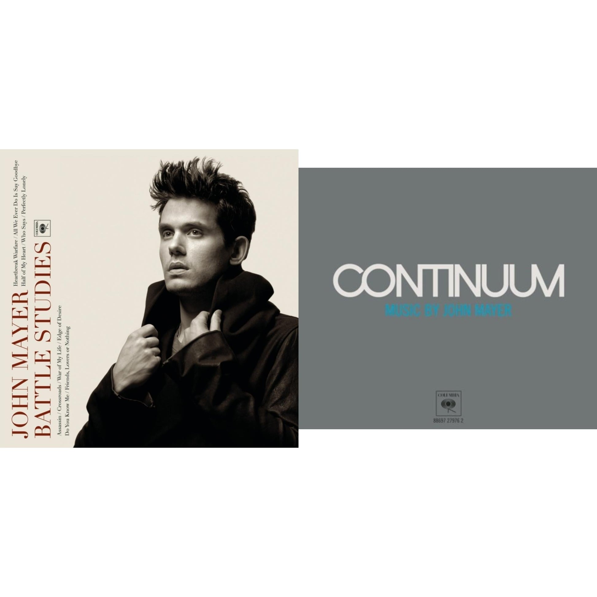 John Mayer - Continuum & Battle Studies - CD Bundle